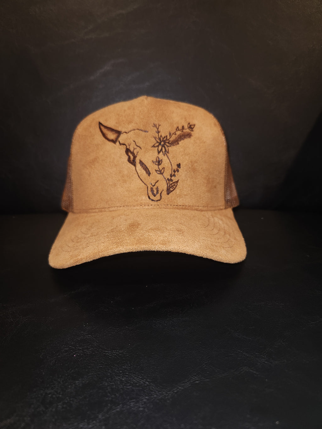 Bone and Bloom Trucker Hat