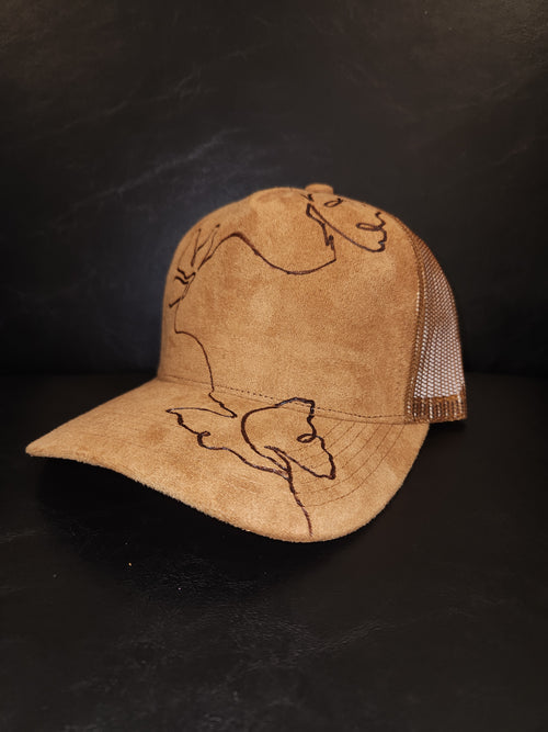 Flutter Line Trucker Hat