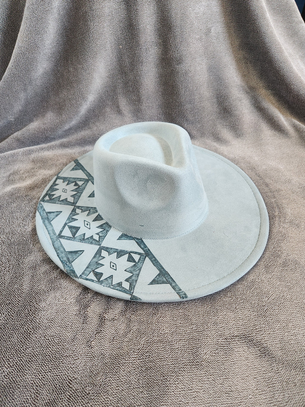 Aztec Horizon Flat Brim