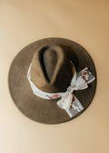 Suede Meadow Flat Brim